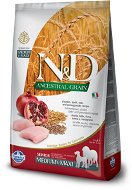 N&D Low Grain DOG Senior M/L Chicken & Pomegranate 12kg - Dog Kibble