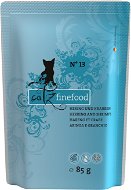 Catz finefood – so sleďom a krevetami 85 g - Kapsička pre mačky