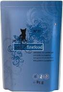Catz finefood – s hydinou a garnátmi 85 g - Kapsička pre mačky