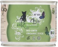 Catz finefood Bio s kachním masem 200 g - Konzerva pro kočky