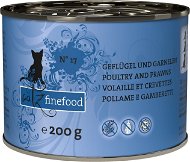 Catz Finefood - with Poultry and Shrimps 200g - Canned Food for Cats
