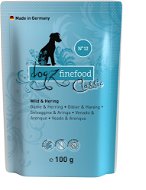 Dogz Finefood - with Game and Herring 100g - Dog Food Pouch