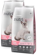 Nutrilove STERILE cat fresh chicken 2 × 7 kg - Sada krmiva