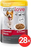 Nutril Stewed Chicken Fillets in Sauce 85g - Dog Food Pouch