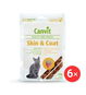Canvit Snacks CAT Skin & Coat 6 × 100 g - Pamlsky pro kočky