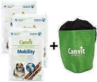 Canvit Snacks Mobility 3× 200 g + Pamlskovník ZADARMO - Maškrty pre psov
