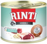 FINNERN Rinti Sensible Canned Lamb + Rice 185g - Canned Dog Food