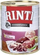 FINNERN Canned Rinti Kennerfleisch Duck Heart 800g - Canned Dog Food