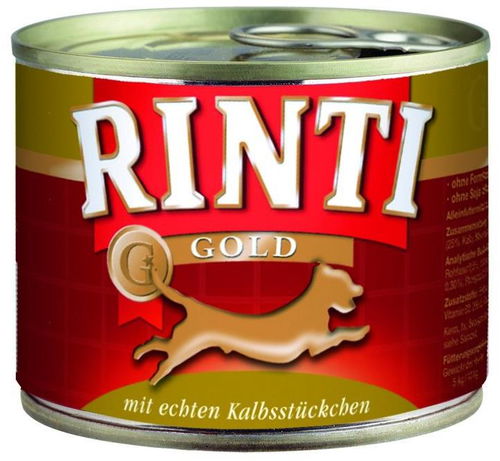 Rinti Gold konzerva telecí 185 g - Konzerva pro psy - Hlavní obrázek