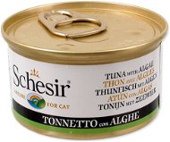 SCHESIR Konzerva tuniak + morská riasa v želé 85 g - Konzerva pre mačky