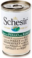 SCHESIR Canned Chicken + Rice 140g - Canned Food for Cats