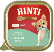 FINNERN Tray Rinti Gold Mini Deer + Beef 100g - Pate for Dogs