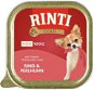 FINNERN Rinti Gold Mini Beef + Guinea Fowl Trays 100g - Pate for Dogs