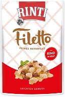 Rinti Filetto kapsička kura + hovädzie v želé 100 g - Kapsička pre psov