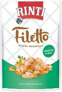 Rinti Filetto kapsička kura + zelenina v želé 100 g - Kapsička pre psov