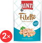 Rinti Filetto Kapsička kuře + losos v želé 2 × 100 g - Kapsička pro psy