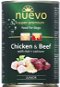 Canned Dog Food Nuevo Junior Dog, Canned Chicken and Beef 400g - Konzerva pro psy