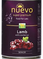 Nuevo Senior Cat Lamb with Cranberries 400g - Canned Food for Cats