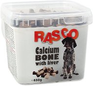 RASCO Pochoutka Rasco kost kalciová s játry 2,5cm 650g - Pamlsky pro psy
