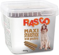 RASCO Pochúťka Rasco hviezda natural s hydinou 9 cm 800 g - Maškrty pre psov