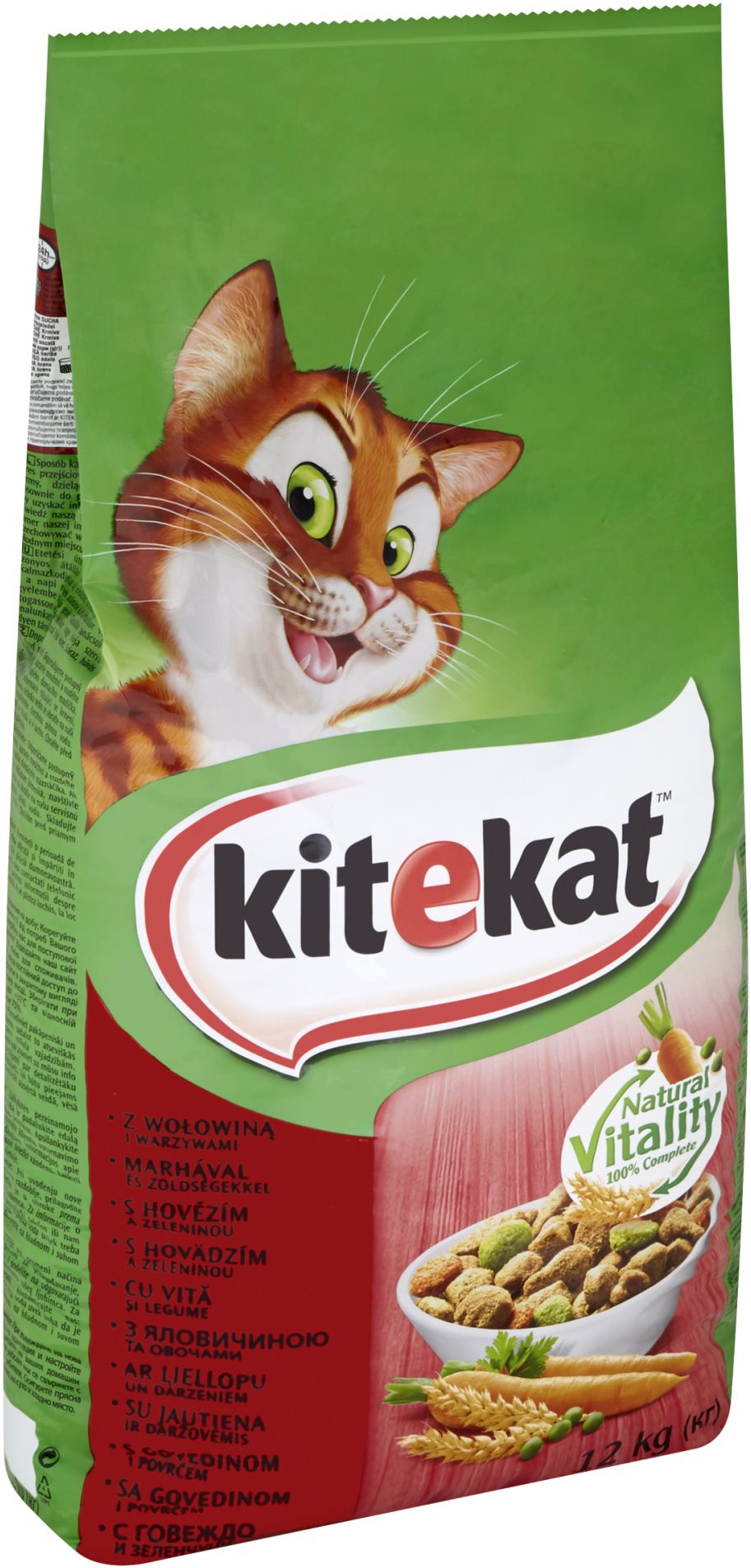 Kitekat dry shop cat food