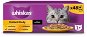 Cat Food Pouch WHISKAS Poultry Selection in Gravy 48 x 85 g - Kapsička pro kočky