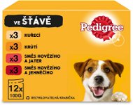 Pedigree Adult Selection in Gravy 12 x 100g - Dog Food Pouch