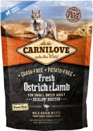 Carnilove Fresh Ostrich & Lamb Excellent Digestion for Small Breed Dogs 1.5kg - Dog Kibble