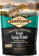 Carnilove Fresh Carp & Trout Shiny Hair & Healthy Skin for Adult Dogs 1.5kg - Dog Kibble