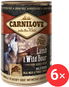 Carnilove Wild Meat Jehněčí & Divočák 6 × 400 g - Konzerva pro psy