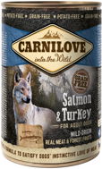 Canned Dog Food Carnilove Wild Meat Salmon & Turkey 400g - Konzerva pro psy