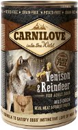 Canned Dog Food Carnilove Wild Meat Venison & Reindeer 400g - Konzerva pro psy