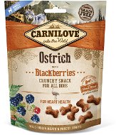 Dog Treats Carnilove Dog Crunchy Snack, Ostrich with Blackberries, with Fresh Meat 200g - Pamlsky pro psy