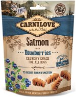 Carnilove dog crunchy snack salmon with blueberries with fresh meat 200 g - Maškrty pre psov