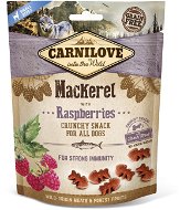 Maškrty pre psov Carnilove dog crunchy snack mackerel with raspberries with fresh meat 200 g - Pamlsky pro psy