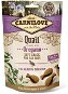 Carnilove dog semi moist snack quail enriched with oregano 200 g - Maškrty pre psov