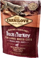 Carnilove duck & turkey for large breed cats – muscles, bones, joints 400 g - Granule pro kočky