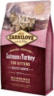 Carnilove salmon & turkey for kittens – healthy growth 2 kg - Granule pro koťata