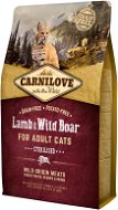 Carnilove Lamb & Wild Boar for Sterilised Adult Cats – 2kg - Cat Kibble