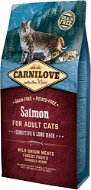 Carnilove salmon for adult cats – sensitive & long hair 6 kg - Granule pre mačky