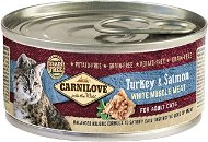 Carnilove white muscle meat turkey & salmon for adult cats 100 g  - Konzerva pro kočky