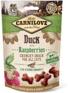Carnilove cat crunchy snack duck with raspberries with fresh meat 50 g - Maškrty pre mačky