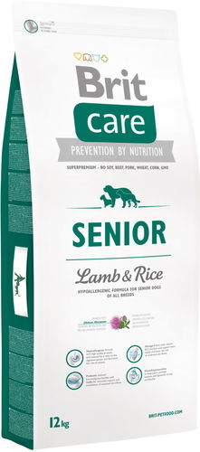 brit care senior lamb rice