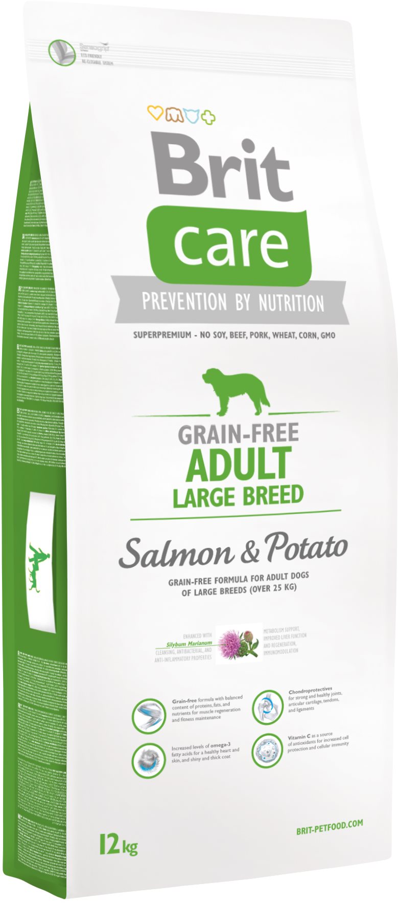 Brit care salmon 2024 & potato 12kg