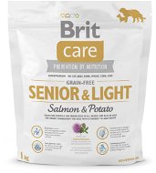 Brit Care grain-free senior & light salmon & potato 1 kg - Granuly pre psov