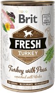 Konzerva pre psov Brit Fresh turkey with peas 400 g - Konzerva pro psy