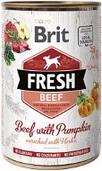 Canned Dog Food Brit Fresh Beef with Pumpkin 400g - Konzerva pro psy