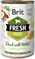 Konzerva pre psov Brit Fresh duck with millet 400 g - Konzerva pro psy