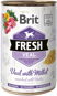 Canned Dog Food Brit Fresh Veal with Millet 400g - Konzerva pro psy