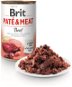 Brit Paté & Meat Beef 400 g  - Konzerva pro psy